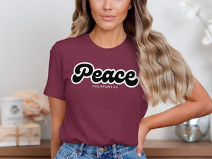 "Peace" Shirt- Ladies' Apparel