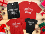 "CHRISTmas begins with Christ" Shirts-ADULT/YOUTH/TODDLER/INFANT