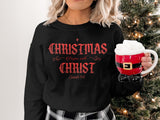 "CHRISTmas begins with Christ" Shirts-ADULT/YOUTH/TODDLER/INFANT