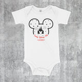 "DISNEY Family Trip"- Bella &Canvas Crew T-Shirt/Onesie