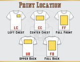 "Custom Text/ Image Long-sleeves T-shirt"- Adults & Teens