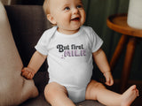 "But First Milk" Shirt-Infant/Babies Shirt